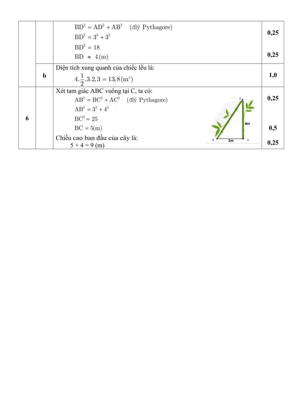 Đề thi Giữa kì 1 Toán 8 năm 2024-2025 trường THCS Điện Biên (TP Hồ Chí Minh) - trang 4