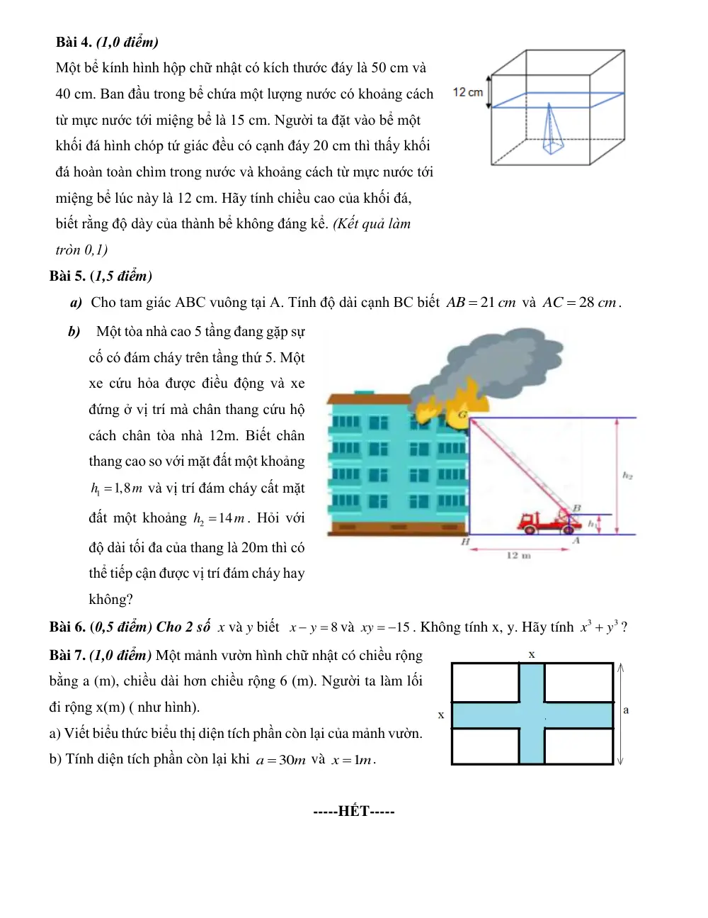 Đề thi Giữa kì 1 Toán 8 năm 2025-2026 trường THCS Lê Quý Đôn (TP Hồ Chí Minh) - trang 5