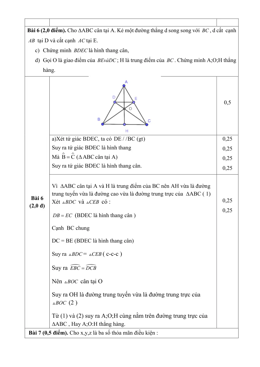 Đề thi Giữa kì 1 Toán 8 năm 2025-2026 trường THCS Nguyễn Gia Thiều (TP Hồ Chí Minh) - trang 11