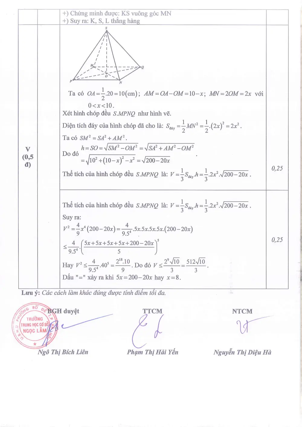 Đề thi Giữa kì 2 Toán 9 năm 2025-2026 trường THCS Ngọc Lâm (Hà Nội) - trang 8