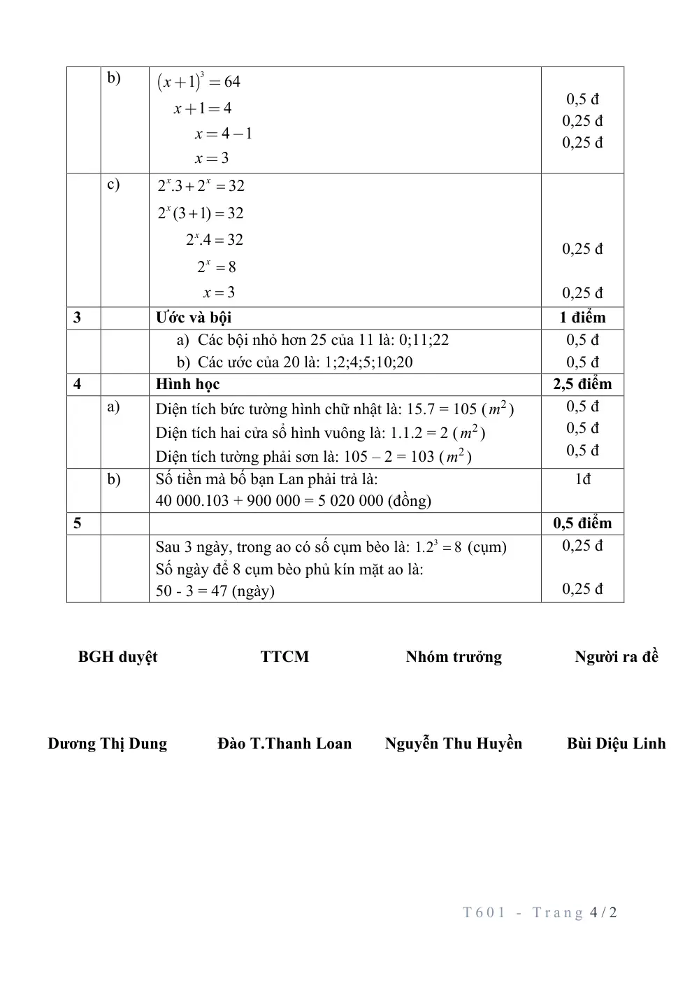 Đề thi Giữa kì 1 Toán 6 năm 2024-2025 trường THCS Thạch Bàn (Hà Nội) - trang 4