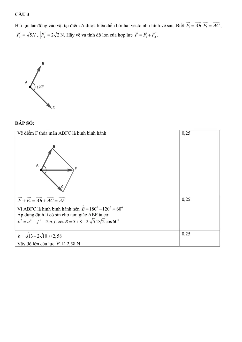 Đề thi Học kì 1 Toán 10 năm 2025-2026 trường THPT Trần Cao Vân (Khánh Hòa) - trang 14
