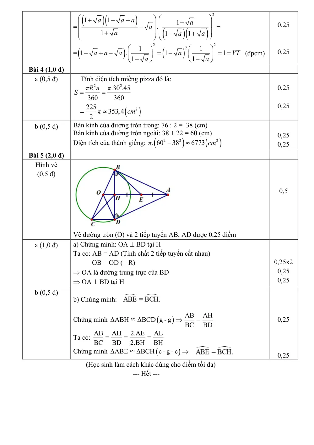 Đề thi Học kì 1 Toán 9 năm 2025-2026 trường THCS Phước Bửu (TP Hồ Chí Minh) - trang 8