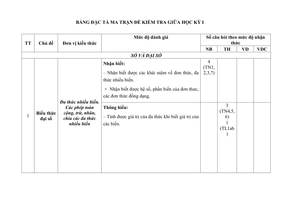 Đề thi Giữa kì 1 Toán 8 năm 2023-2024 trường THCS Phú Diễn A (Hà Nội) - trang 7