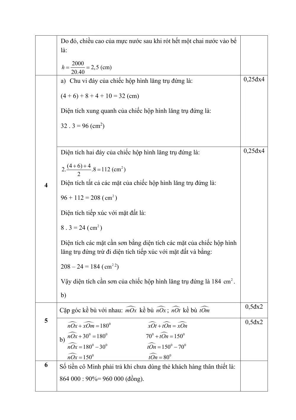 Đề thi Giữa kì 1 Toán 7 năm 2023-2024 trường THCS Tây Úc (TP Hồ Chí Minh) - trang 9