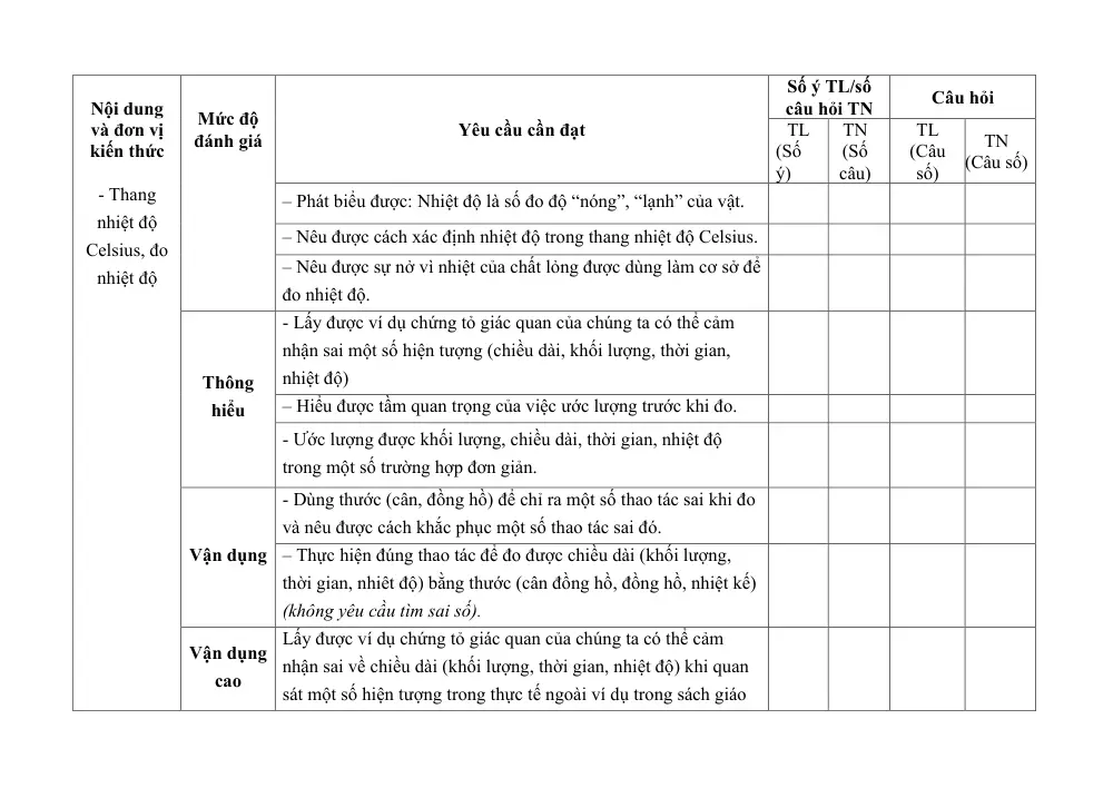 Đề thi Học kì 1 KHTN 6 năm 2024-2025 trường THCS Mỹ Tiến (Nam Định) - trang 5