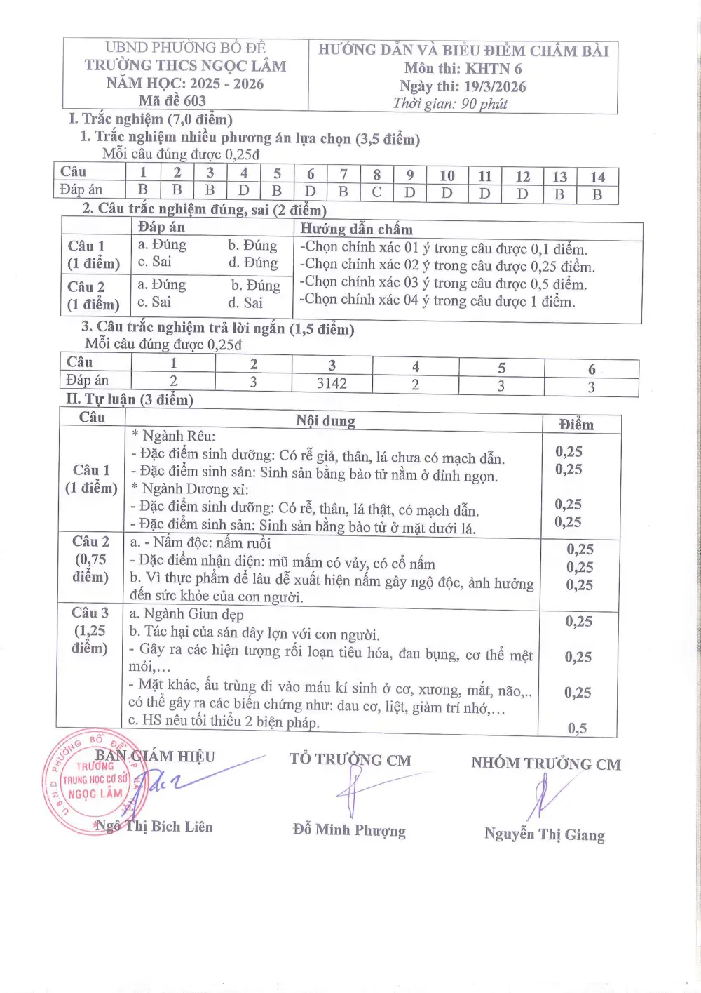 Đề thi Giữa kì 2 KHTN 6 năm 2025-2026 trường THCS Ngọc Lâm (Hà Nội) - trang 12