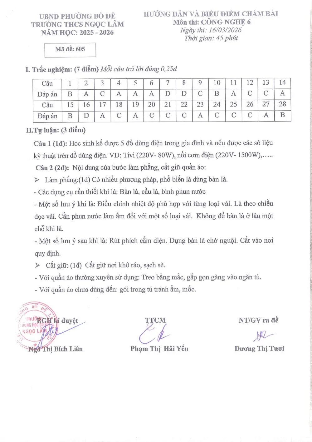 Đề thi Giữa kì 2 Công nghệ 6 năm 2025-2026 trường THCS Ngọc Lâm (Hà Nội) - trang 17