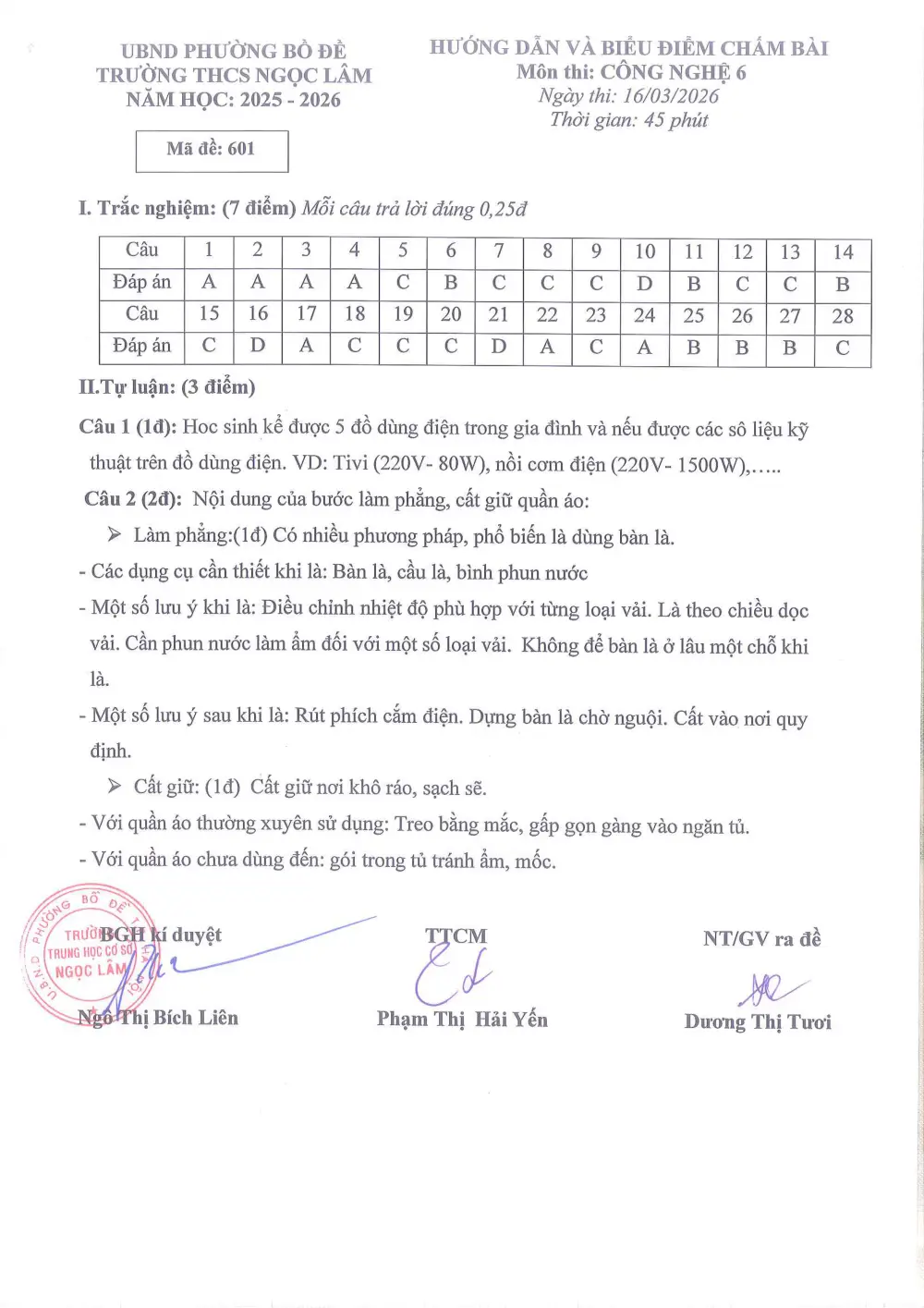 Đề thi Giữa kì 2 Công nghệ 6 năm 2025-2026 trường THCS Ngọc Lâm (Hà Nội) - trang 4