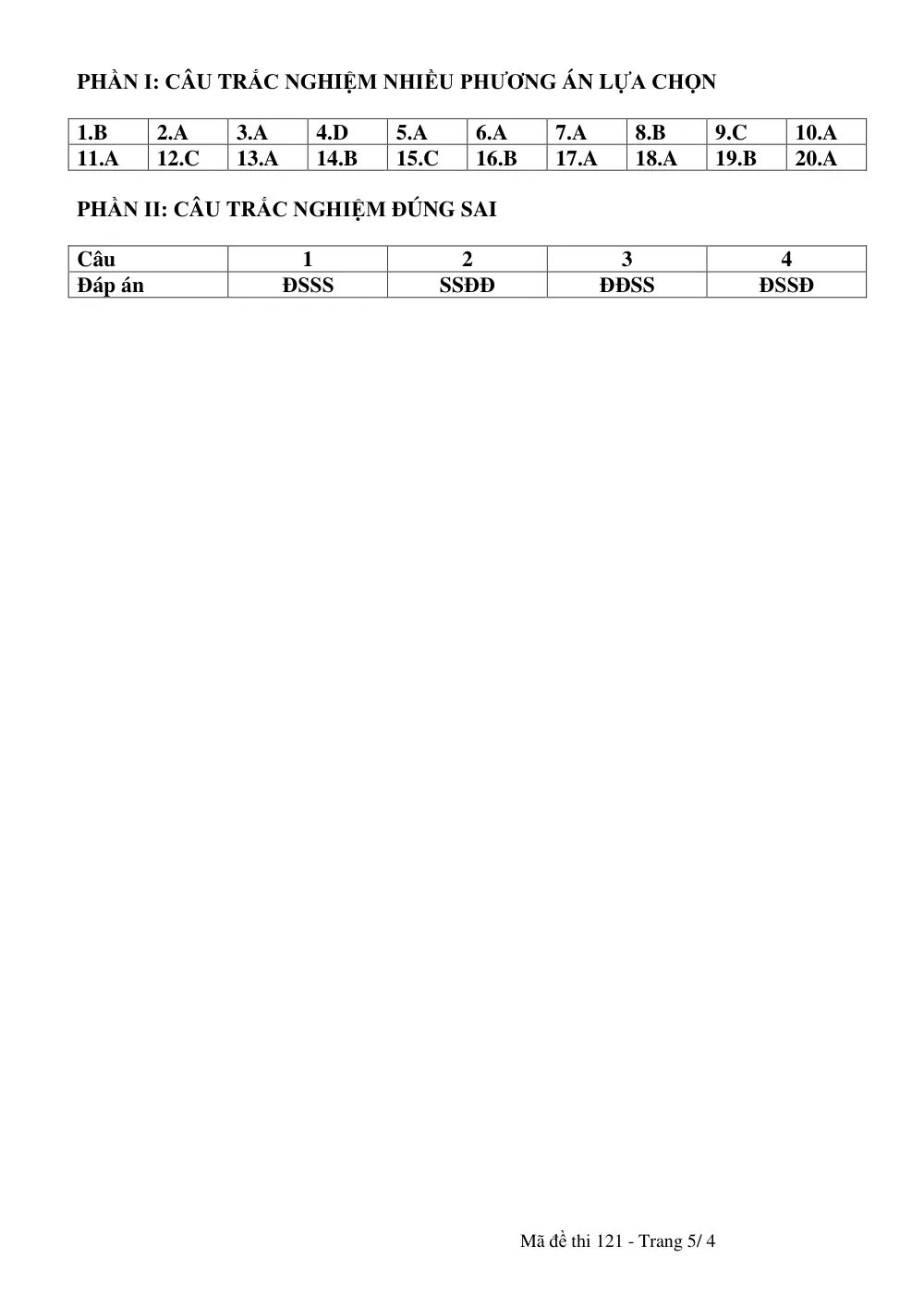 Đề thi Học kì 1 Lịch sử 12 năm 2024-2025 trường THPT Lê Hồng Phong (Đắk Lắk) - trang 5