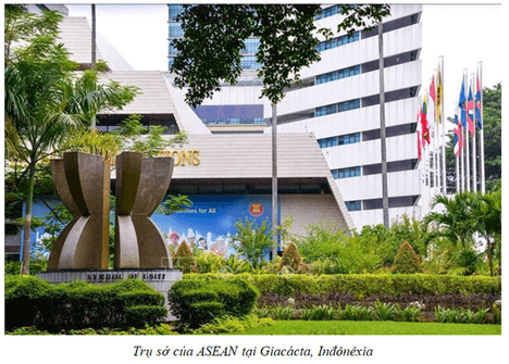 Sơ đồ quá trình hình thành và phát triển của Hiệp hội các quốc gia Đông Nam Á (ASEAN)