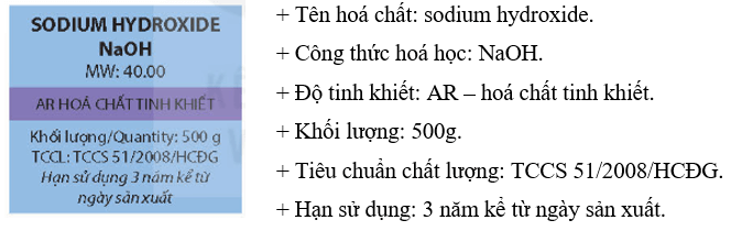 Sử dụng một số hóa chất, thiết bị cơ bản trong phòng thí nghiệm (KHTN 8 Kết nối tri thức Bài 1)