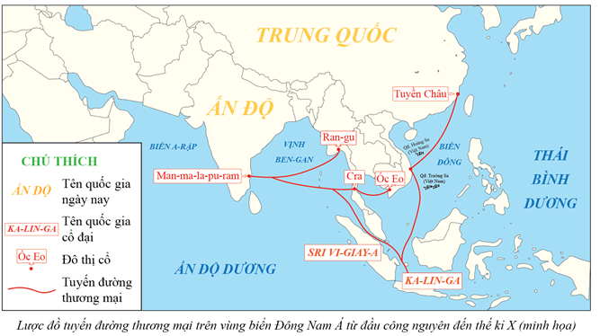 Lịch Sử 6 Bài 12: Sự hình thành và bước đầu phát triển của các vương quốc phong kiến ở Đông Nam Á