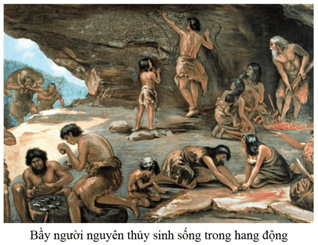 Lịch Sử 6 Bài 5: Xã hội nguyên thủy