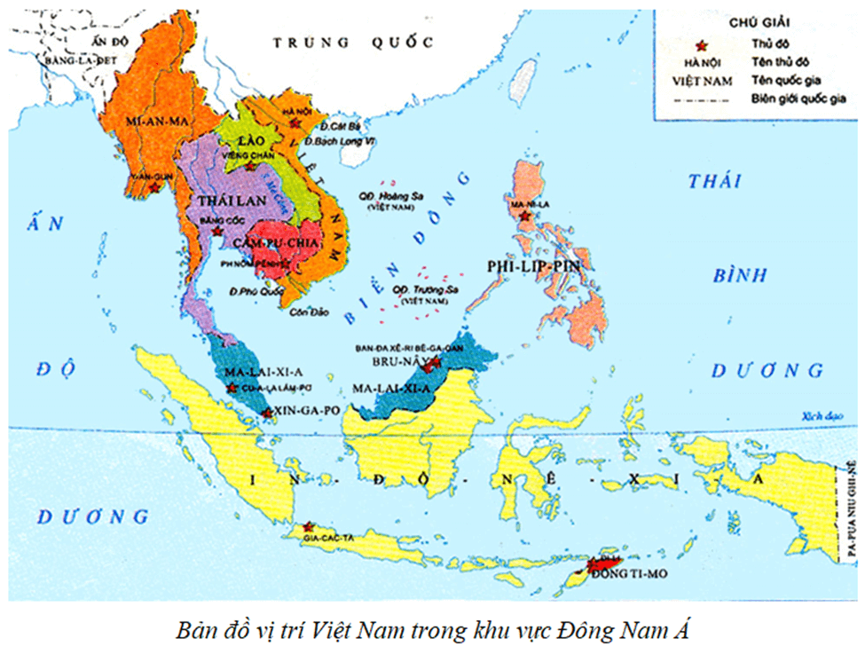 Địa Lí 8 Kết nối tri thức Bài 1: Vị trí địa lí và phạm vi lãnh thổ Việt Nam