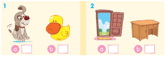 Tiếng Anh 1 Bài 12 - Unit 4 · Lesson 2 - Hình 2