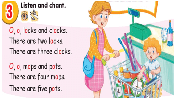Tiếng Anh 1 Bài 30 - Unit 9 · Lesson 2 - Hình 1