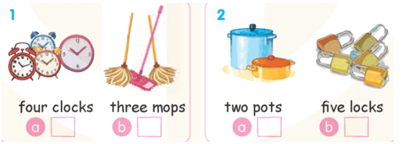 Tiếng Anh 1 Bài 30 - Unit 9 · Lesson 2 - Hình 2