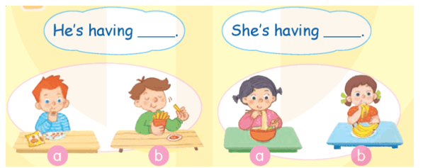 Tiếng Anh 1 Bài 45 - Unit 13 · Lesson 3 - Hình 2