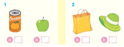 Tiếng Anh 1 Bài 9 - Unit 3 · Lesson 2 - Hình 2