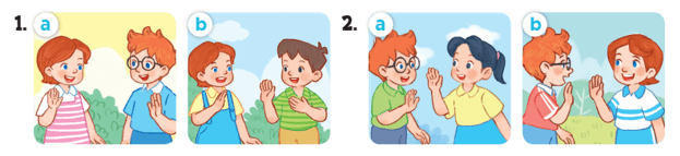 Tiếng Anh 3 Bài 1 - Unit 1 · Lesson 1 - Hình 4