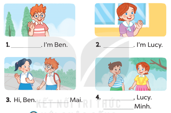 Tiếng Anh 3 Bài 1 - Unit 1 · Lesson 1 - Hình 5