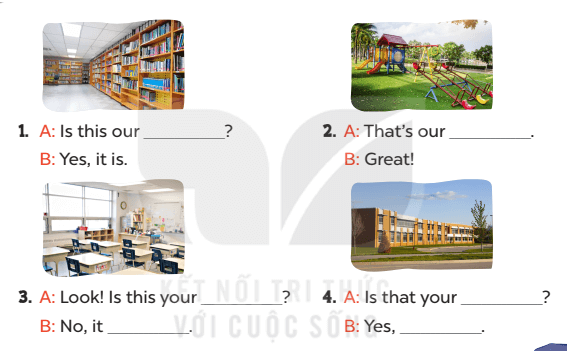 Tiếng Anh 3 Bài 16 - Unit 6 · Lesson 1 - Hình 5
