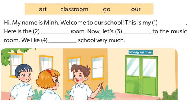 Tiếng Anh 3 Bài 18 - Unit 6 · Lesson 3 - Hình 4