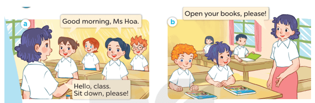 Tiếng Anh 3 Bài 19 - Unit 7 · Lesson 1 - Hình 1