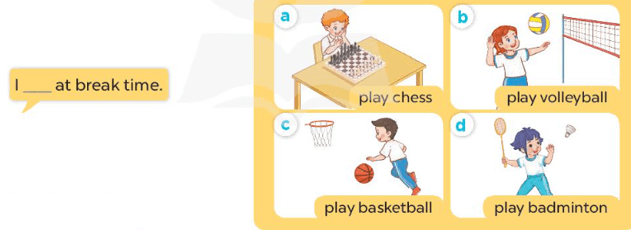 Tiếng Anh 3 Bài 28 - Unit 10 · Lesson 1 - Hình 2