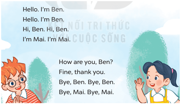 Tiếng Anh 3 Bài 3 - Unit 1 · Lesson 3 - Hình 3