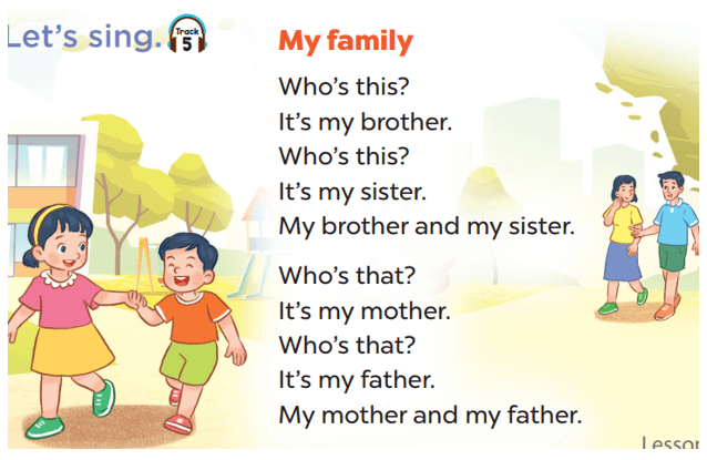 Tiếng Anh 3 Bài 31 - Unit 11 · Lesson 1 - Hình 6