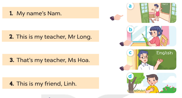 Tiếng Anh 3 Bài 9 - Unit 3 · Lesson 3 - Hình 4