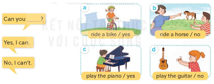 Tiếng Anh 4 Bài 13 - Unit 5 · Lesson 1 - Hình 2