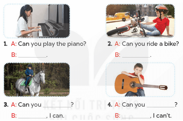 Tiếng Anh 4 Bài 13 - Unit 5 · Lesson 1 - Hình 5
