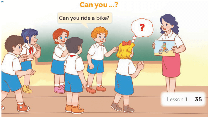 Tiếng Anh 4 Bài 13 - Unit 5 · Lesson 1 - Hình 6