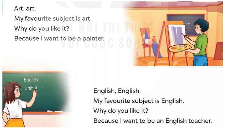 Tiếng Anh 4 Bài 24 - Unit 8 · Lesson 3 - Hình 3