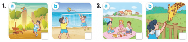 Tiếng Anh 4 Bài 28 - Unit 10 · Lesson 1 - Hình 4
