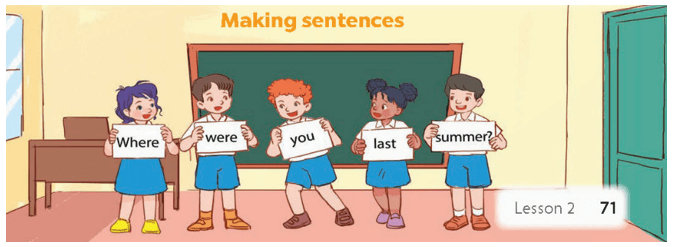 Tiếng Anh 4 Bài 29 - Unit 10 · Lesson 2 - Hình 6