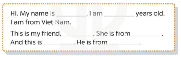 Tiếng Anh 4 Bài 3 - Unit 1 · Lesson 3 - Hình 5