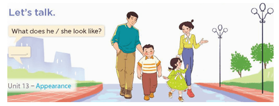 Tiếng Anh 4 Bài 37 - Unit 13 · Lesson 1 - Hình 3