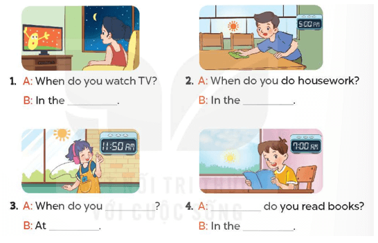 Tiếng Anh 4 Bài 40 - Unit 14 · Lesson 1 - Hình 5