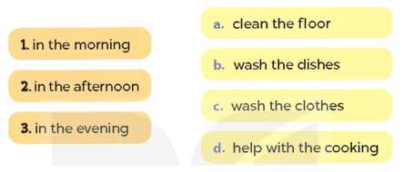 Tiếng Anh 4 Bài 42 - Unit 14 · Lesson 3 - Hình 4