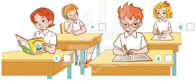Tiếng Anh 4 Bài 62 - Starter · B. Classroom activities - Hình 2