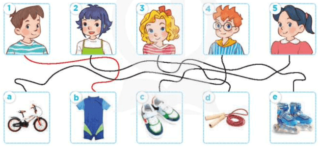Tiếng Anh 4 Bài 63 - Starter · C. Outdoor activities - Hình 2
