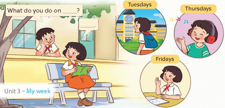 Tiếng Anh 4 Bài 8 - Unit 3 · Lesson 2 - Hình 3