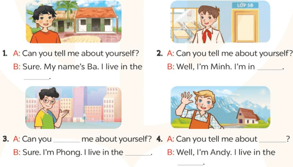Tiếng Anh 5 Bài 1 - Unit 1 · Lesson 1 - Hình 5