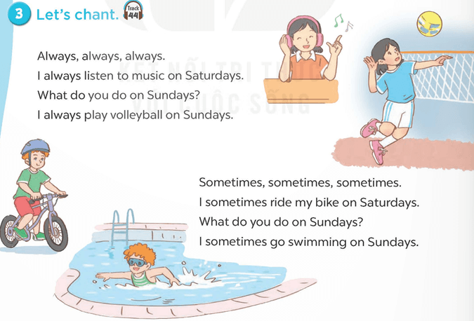 Tiếng Anh 5 Bài 12 - Unit 4 · Lesson 3 - Hình 3