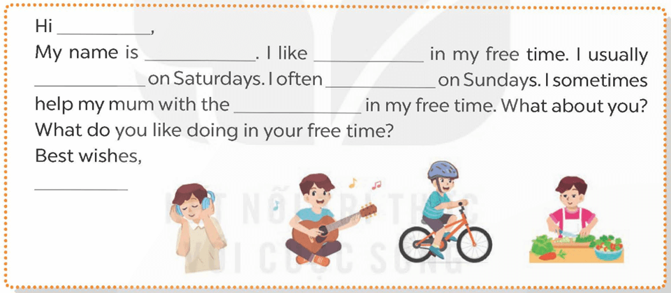 Tiếng Anh 5 Bài 12 - Unit 4 · Lesson 3 - Hình 4