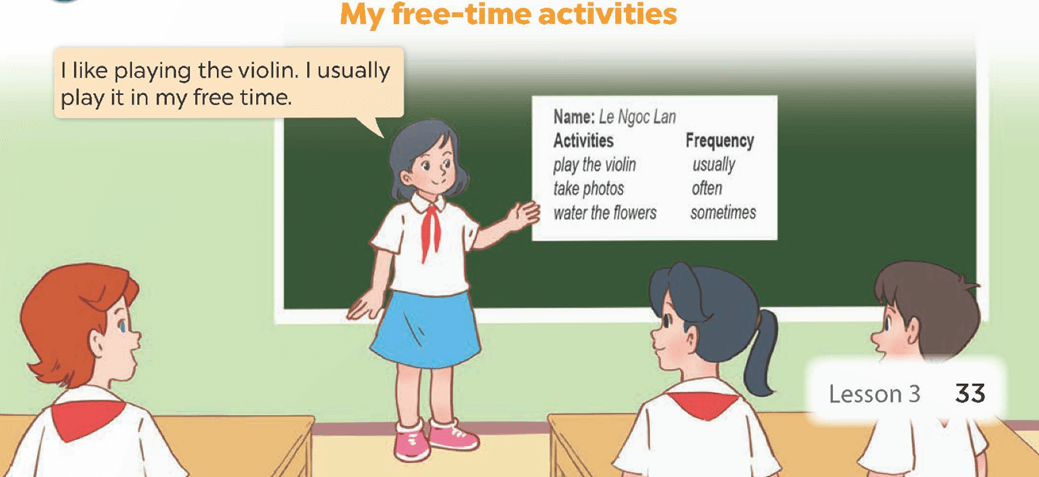 Tiếng Anh 5 Bài 12 - Unit 4 · Lesson 3 - Hình 5